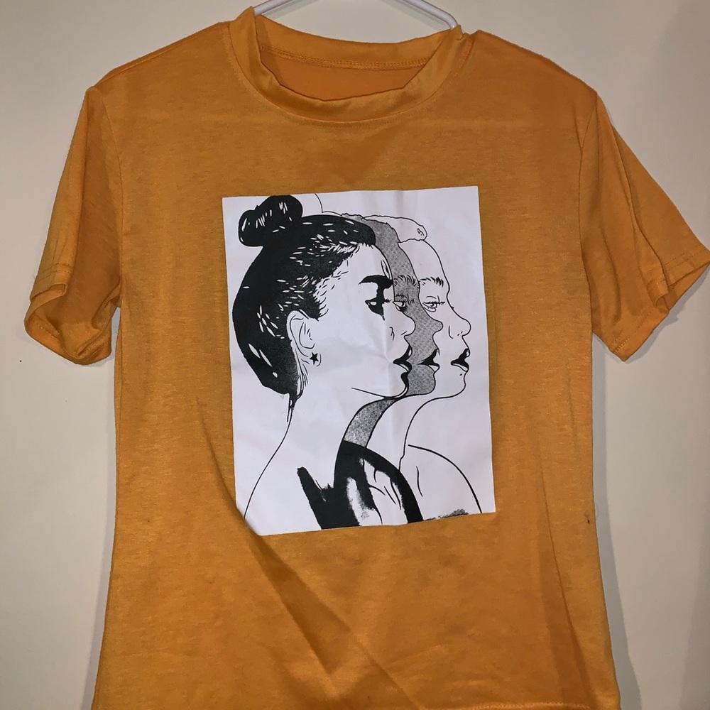 Yellow T-shirt